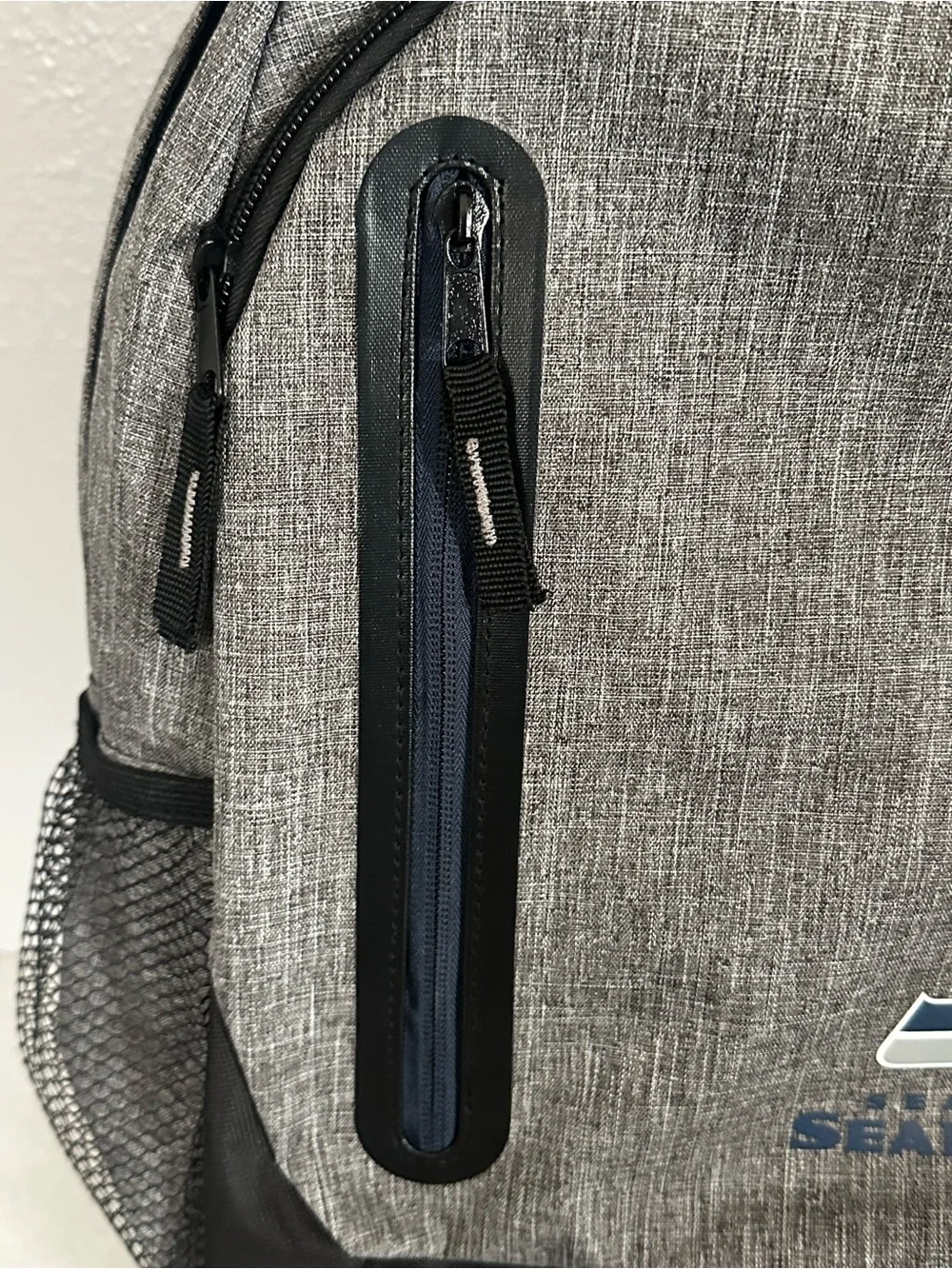 Forever  NFL Seattle Seahawks Bold Grey School Travel Backpack / Laptop Bag